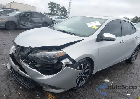2017 Toyota Corolla Se from USA, damaged, VIN 2T1BURHE7HC806937